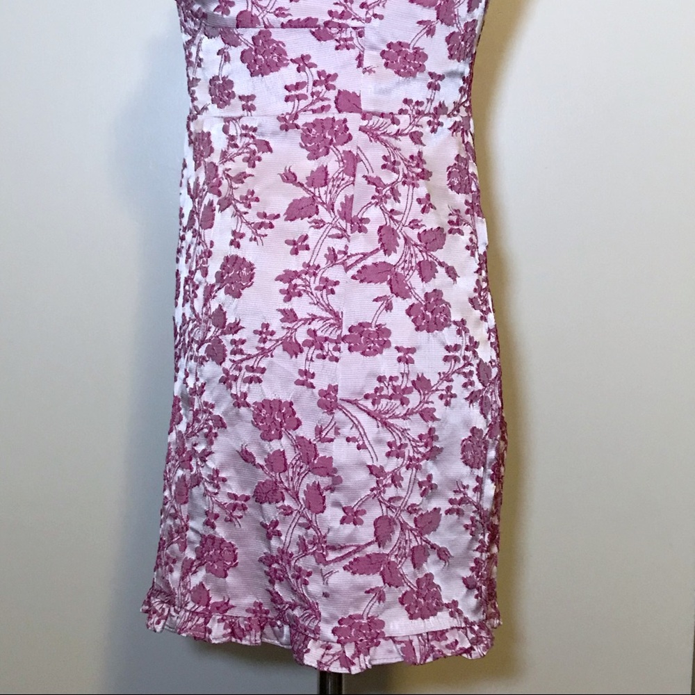 Revolve Likely Jacquard Floral Ruffle Romper - Picture 9 of 14